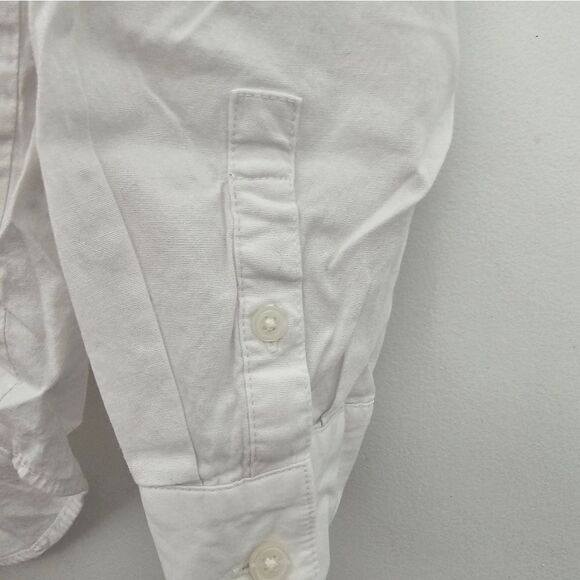 Women's A New Day White Collared Button Down Shirt Size Small - Picture 4 of 5